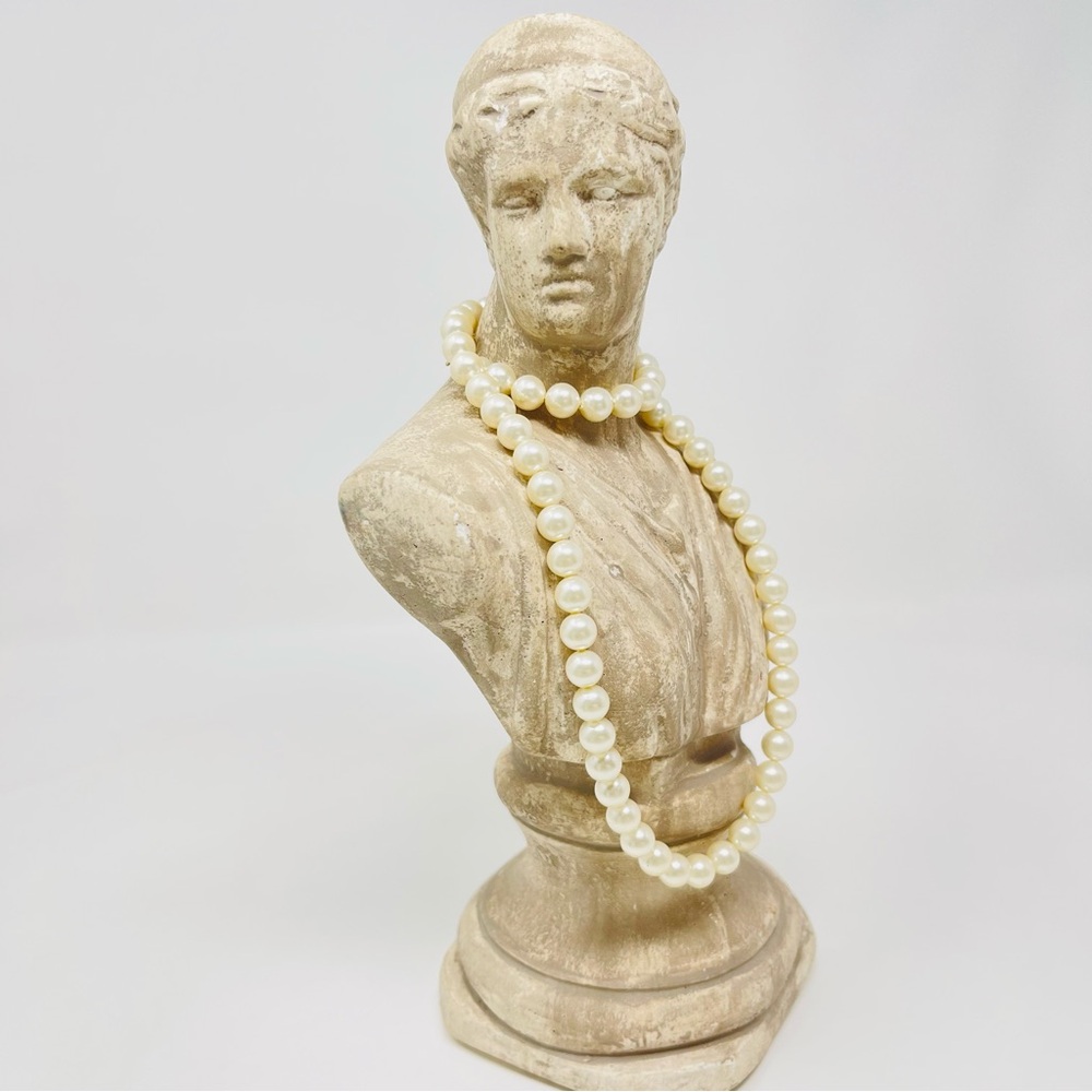 Vintage Sarah Coventry Faux Pearl Necklace | Classic‎ Single Strand - Picture 4 of 8